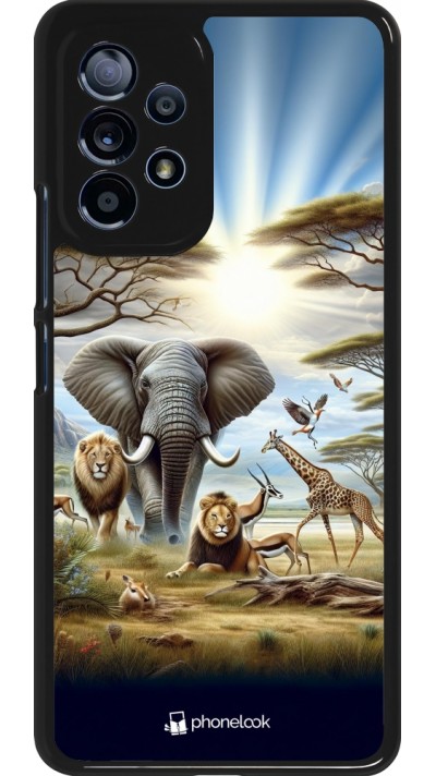 Samsung Galaxy A53 5G Case Hülle - Afrikanisches Wildleben