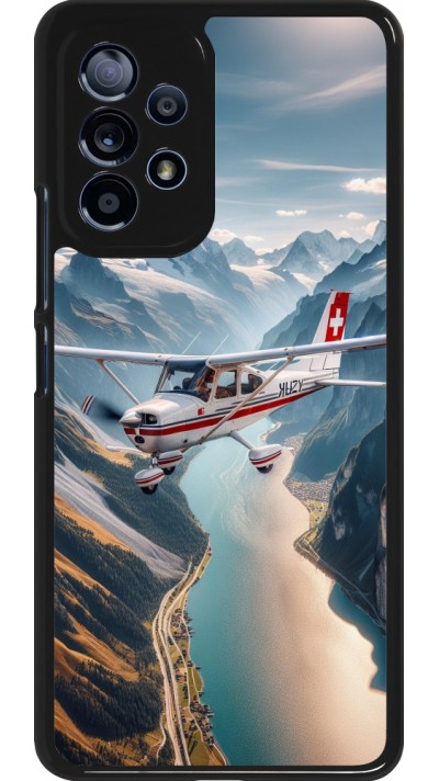 Samsung Galaxy A53 5G Case Hülle - Schweizer Alpenflug