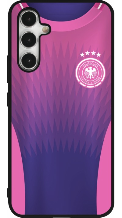 Samsung Galaxy A54 Case Hülle - Silikon schwarz Deutschland Away personalisierbares Fussballtrikot