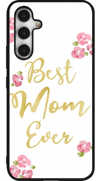 Samsung Galaxy A54 Case Hülle - Silikon schwarz Mom 2024 best Mom ever