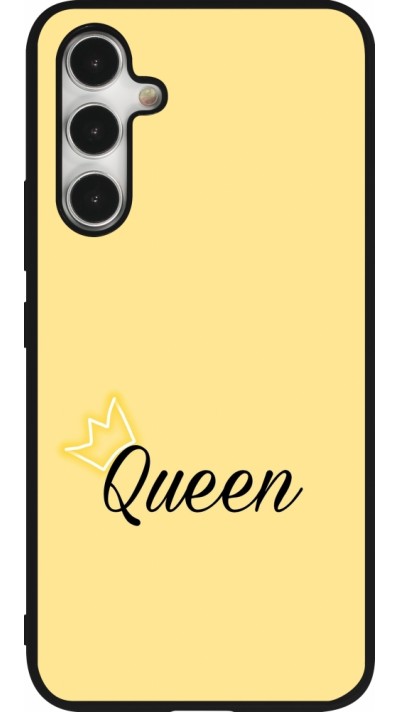 Samsung Galaxy A54 Case Hülle - Silikon schwarz Mom 2024 Queen