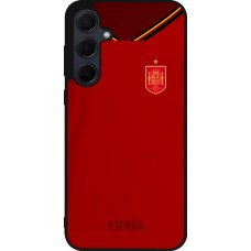 Samsung Galaxy A55 5G Case Hülle - Silikon schwarz Spanien 2022 personalisierbares Fußballtrikot