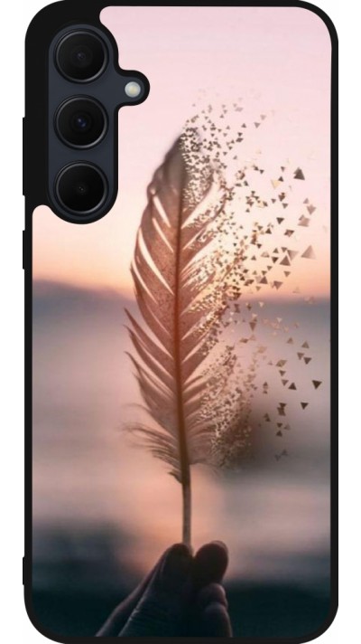 Samsung Galaxy A55 5G Case Hülle - Silikon schwarz Hello September 11 19