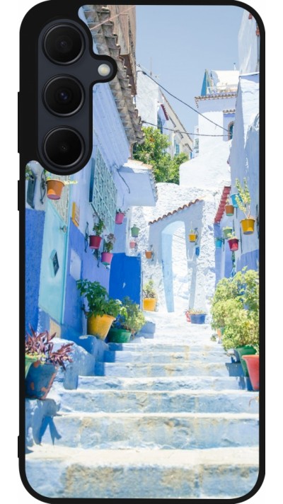 Samsung Galaxy A55 5G Case Hülle - Silikon schwarz Summer 2021 18