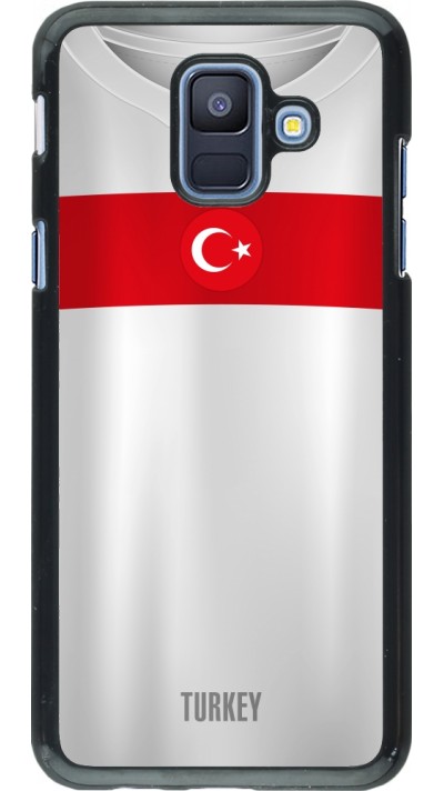 Samsung Galaxy A6 Case Hülle - Türkei personalisierbares Fussballtrikot