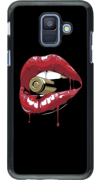 Hülle Samsung Galaxy A6 - Lips bullet