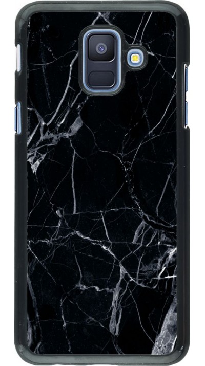 Hülle Samsung Galaxy A6 - Marble Black 01