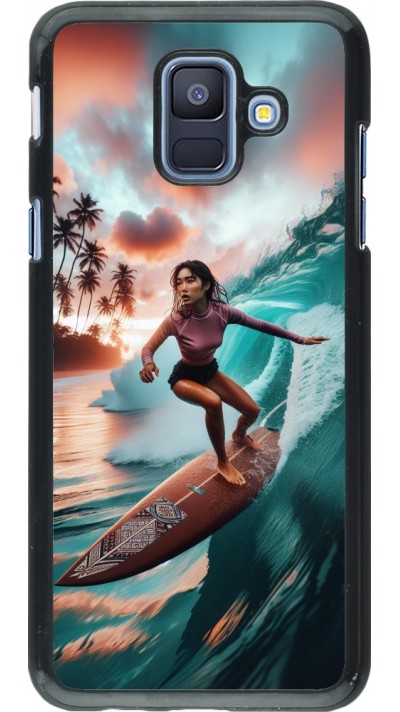 Coque Samsung Galaxy A6 - Surfeuse Balinaise