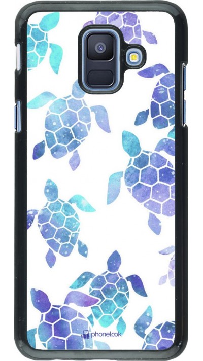 Hülle Samsung Galaxy A6 - Turtles pattern watercolor
