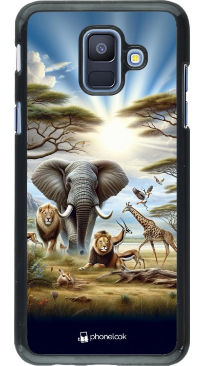 Coque Samsung Galaxy A6 - Vie sauvage africaine