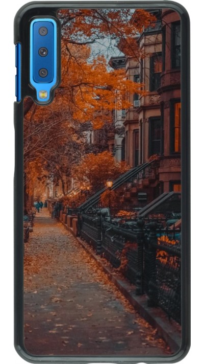 Samsung Galaxy A7 Case Hülle - Autumn 2024 city