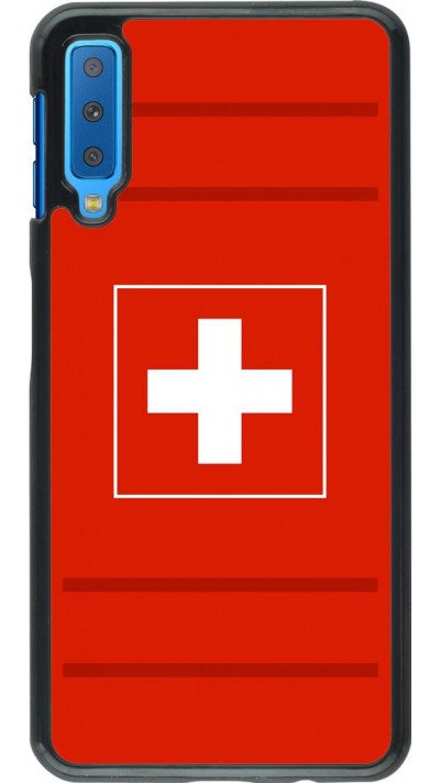 Hülle Samsung Galaxy A7 - Euro 2020 Switzerland