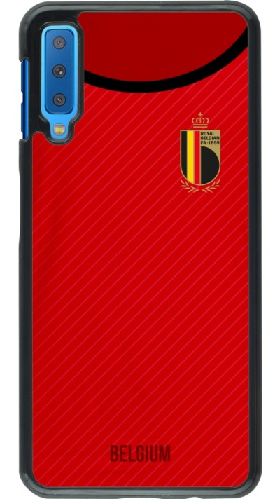 Samsung Galaxy A7 Case Hülle - Belgien 2022 personalisierbares Fußballtrikot