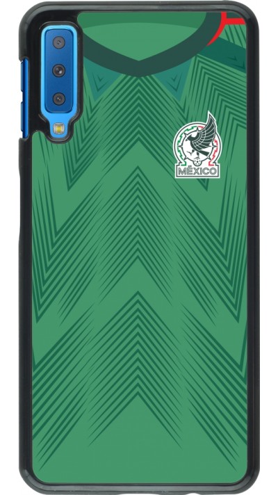 Samsung Galaxy A7 Case Hülle - Mexiko 2022 personalisierbares Fussballtrikot