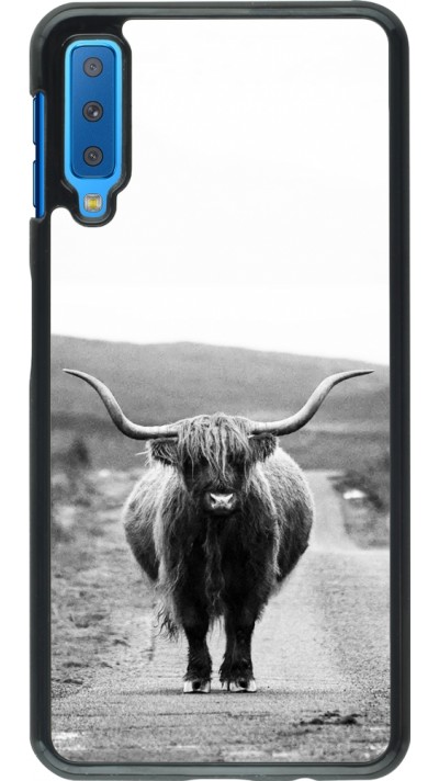 Hülle Samsung Galaxy A7 - Highland cattle