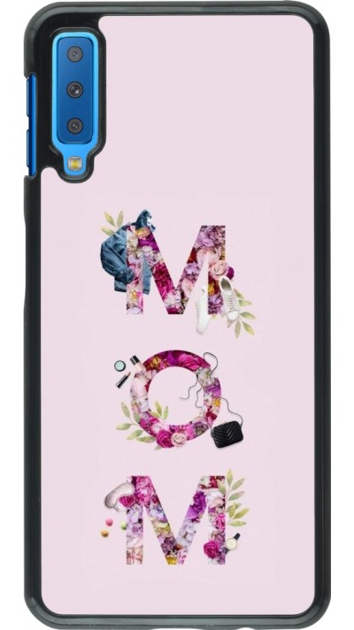 Samsung Galaxy A7 Case Hülle - Mom 2024 girly mom