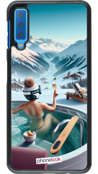 Samsung Galaxy A7 Case Hülle - Berg Glamour Whirlpool