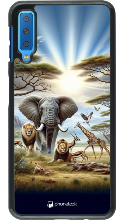 Coque Samsung Galaxy A7 - Vie sauvage africaine