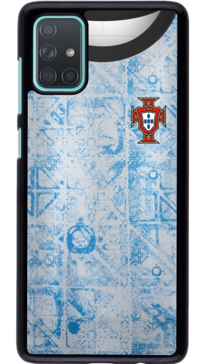 Samsung Galaxy A71 Case Hülle - Portugal Away personalisierbares Fussballtrikot