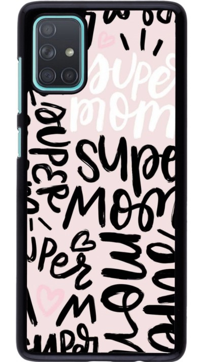 Samsung Galaxy A71 Case Hülle - Mom 2024 Super mom