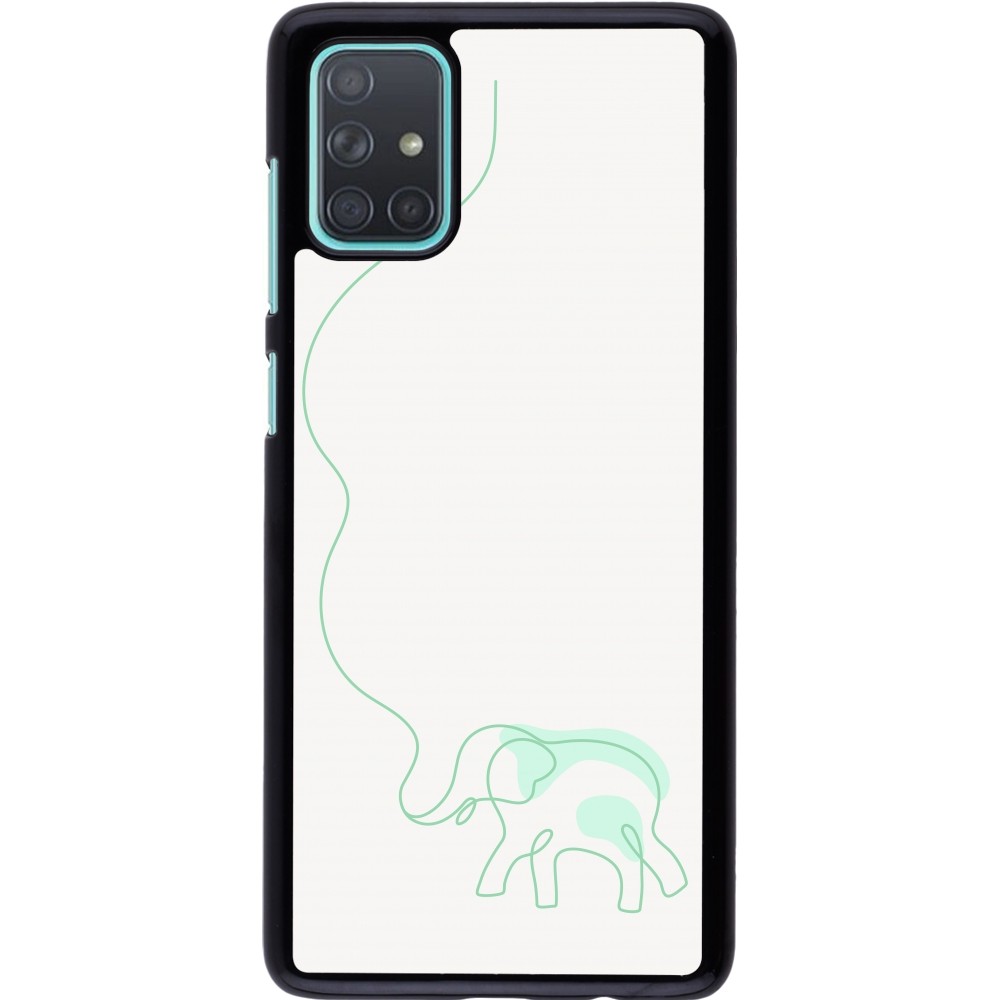 Samsung Galaxy A71 Case Hülle - Spring 23 baby elephant