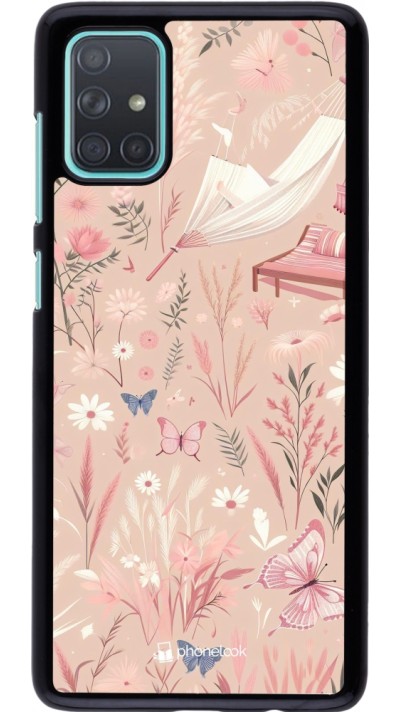 Samsung Galaxy A71 Case Hülle - Sommer Pastellmuster