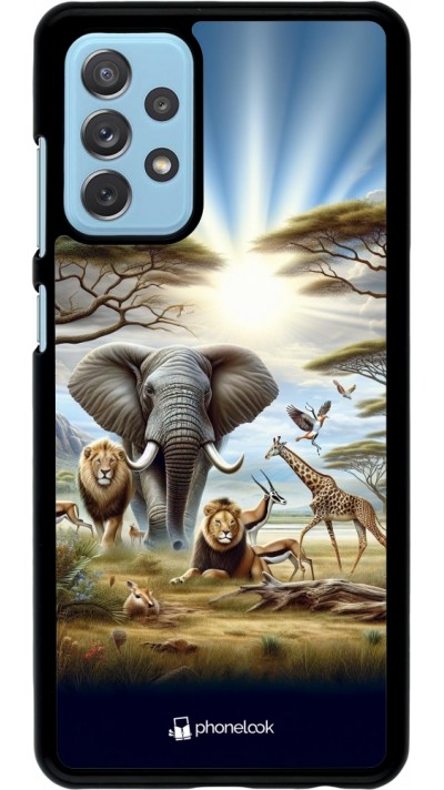 Coque Samsung Galaxy A72 - Vie sauvage africaine