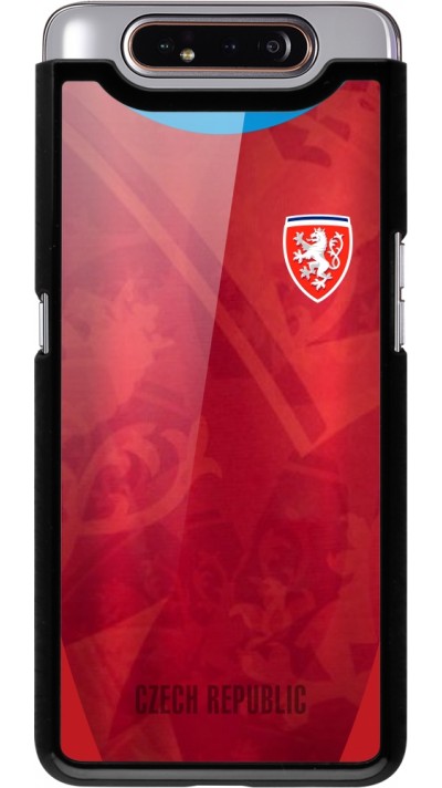 Samsung Galaxy A80 Case Hülle - Tschechische Republik personalisierbares Fussballtrikot