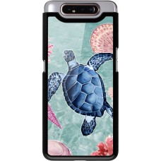 Samsung Galaxy A80 Case Hülle - Preppy Turtle