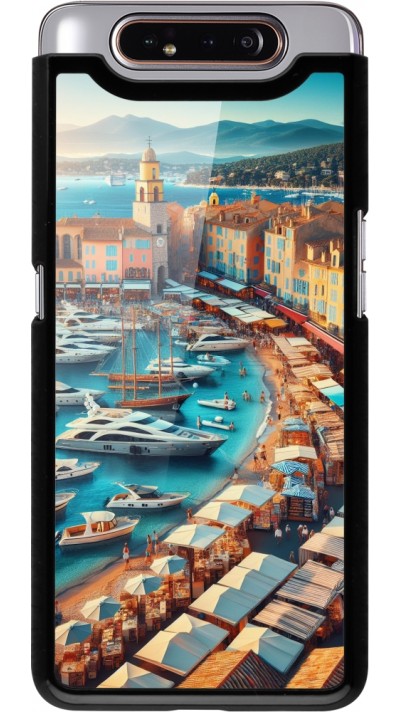 Samsung Galaxy A80 Case Hülle - Saint-Tropez Strand