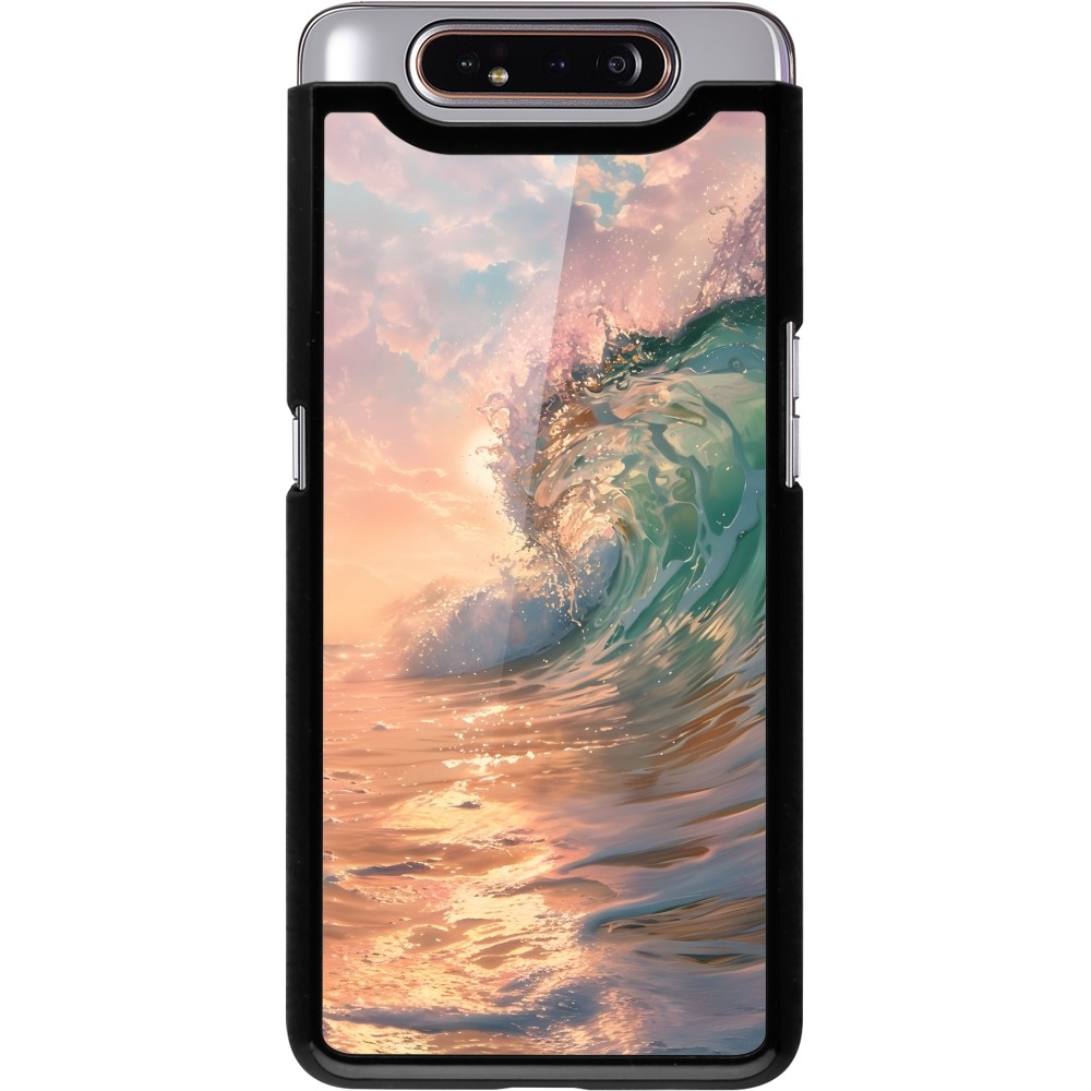 Samsung Galaxy A80 Case Hülle - Wave Sunset