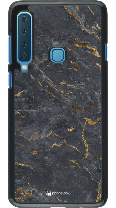 Hülle Samsung Galaxy A9 - Grey Gold Marble