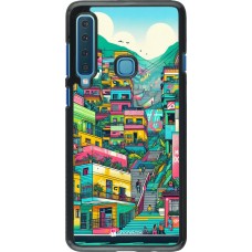 Samsung Galaxy A9 Case Hülle - Medellin Comuna 13 Kunst