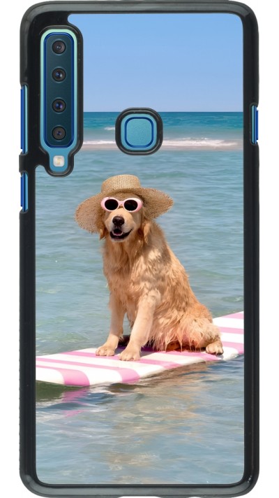 Coque Samsung Galaxy A9 - Summer Dog on Paddle