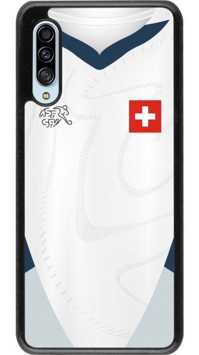 Samsung Galaxy A90 5G Case Hülle - Schweiz Away personalisierbares Fussballtrikot