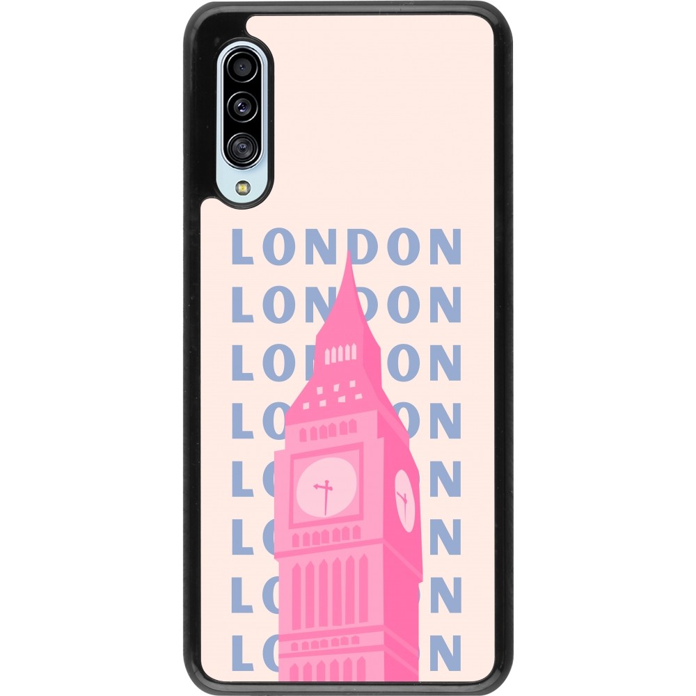 Samsung Galaxy A90 5G Case Hülle - London Pink Print