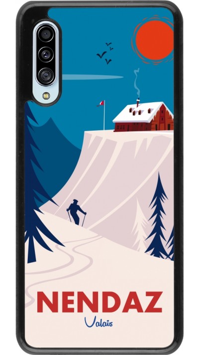 Samsung Galaxy A90 5G Case Hülle - Nendaz Cabane Ski