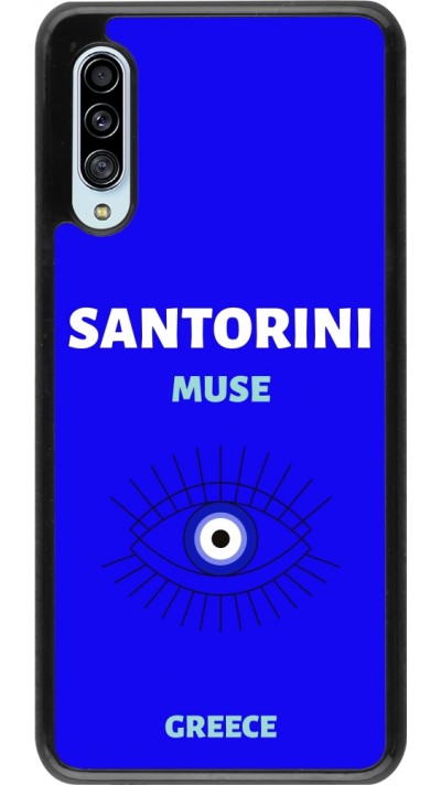 Samsung Galaxy A90 5G Case Hülle - Pop Summer Destination Santorini