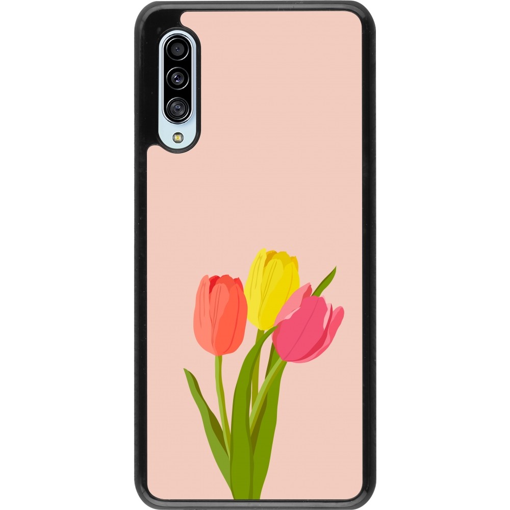 Samsung Galaxy A90 5G Case Hülle - Spring 23 tulip trio