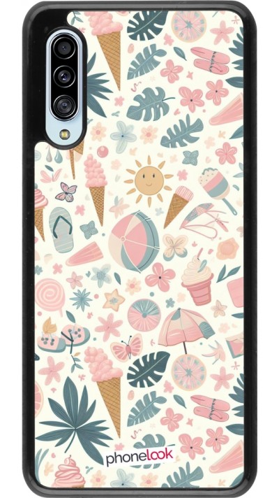 Coque Samsung Galaxy A90 5G - Summer Pink Pattern