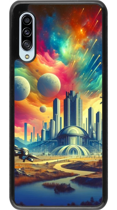 Coque Samsung Galaxy A90 5G - Ville extra-dôme futuriste