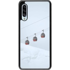 Samsung Galaxy A90 5G Case Hülle - Winter 22 ski lift