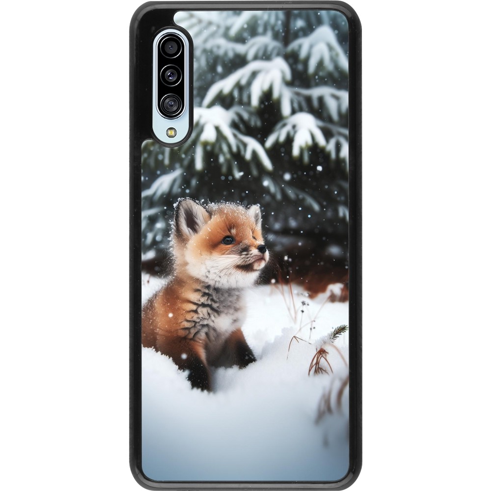 Samsung Galaxy A90 5G Case Hülle - Weihnachten 2023 Fuechslein Tanne