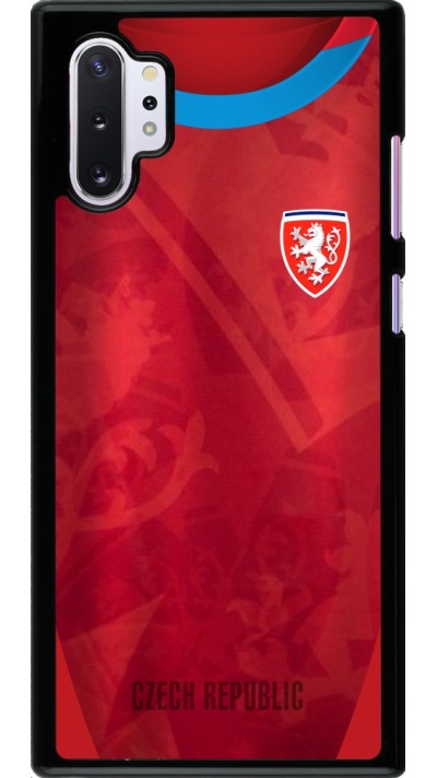 Samsung Galaxy Note 10+ Case Hülle - Tschechische Republik personalisierbares Fussballtrikot
