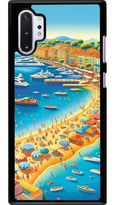 Samsung Galaxy Note 10+ Case Hülle - French Riviera People