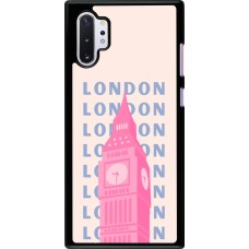 Samsung Galaxy Note 10+ Case Hülle - London Pink Print