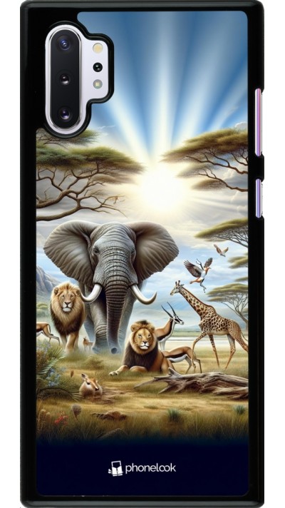 Coque Samsung Galaxy Note 10+ - Vie sauvage africaine