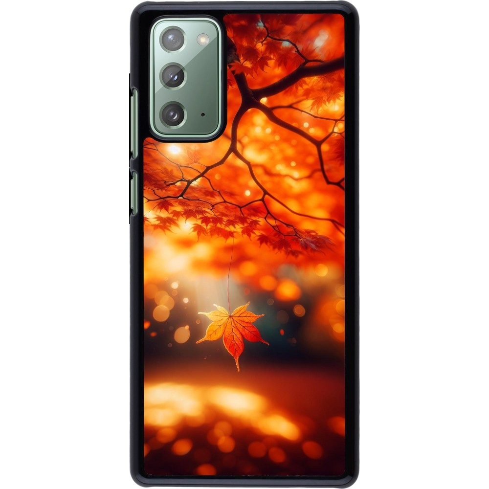 Samsung Galaxy Note 20 Case Hülle - Herbst Magisch Orange