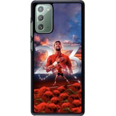 Samsung Galaxy Note 20 Case Hülle - Djokovic 23 Grand Slam