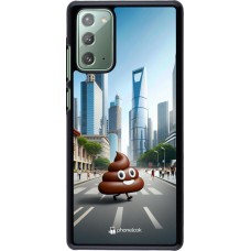 Samsung Galaxy Note 20 Case Hülle - Kackhaufen Emoji Spaziergang